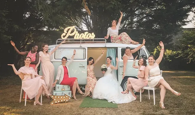 Photobooth de mariage The Photobus